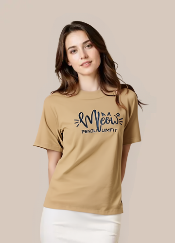 Pendulum Fit “Meow” Oversized T-Shirt