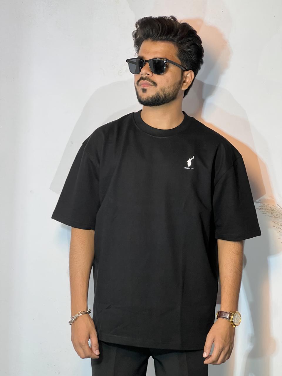 BLACK PENDULUM SANDERS Oversized Streetwear T-Shirt