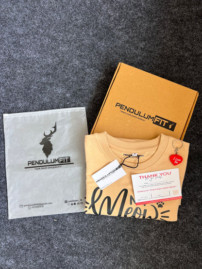 Pendulum Fit “Meow” Oversized T-Shirt